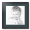 ArtToFrames 18x18" Matted Picture Frame with 14x14" Single Mat Photo Opening Framed in 1.25" Black and 2" Mat (FWM-4083-18x18)